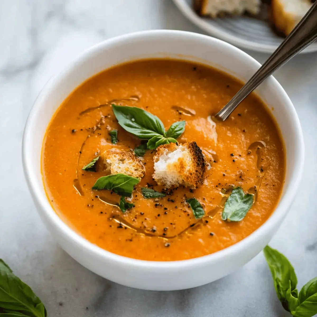 Creamy Tomato Basil Soup