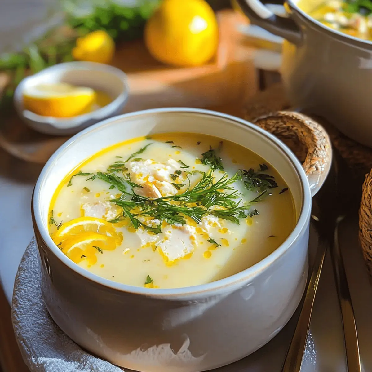 Delicious Avgolemono Soup: A Greek Healing Soup Recipe