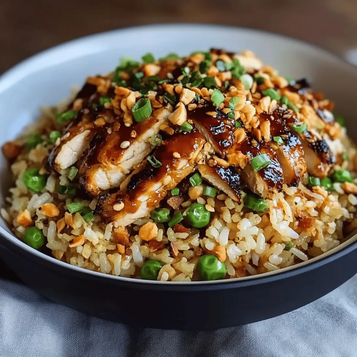 Savory Japanese BBQ Chicken Fried Rice Extravaganza Recipe Guide