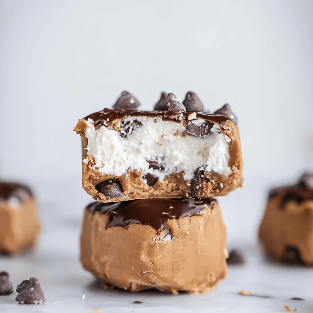 Healthy No Bake Cookie Dough Bars Packed with Protein and Flavor