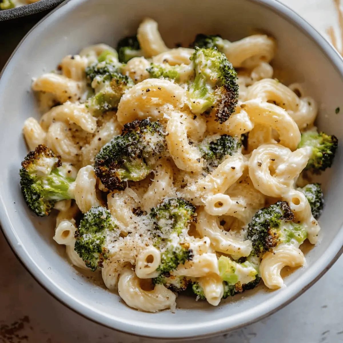 Skillet Ricotta Pasta with Roasted Broccoli Ready in 30 Minutes