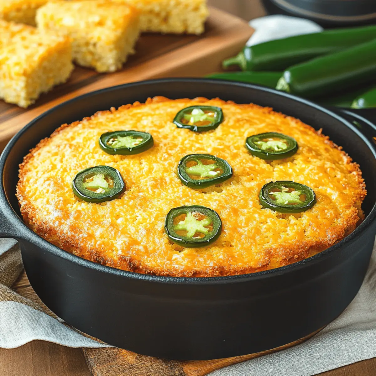 Ultimate Jalapeño Cheddar Cornbread Recipe You’ll Love