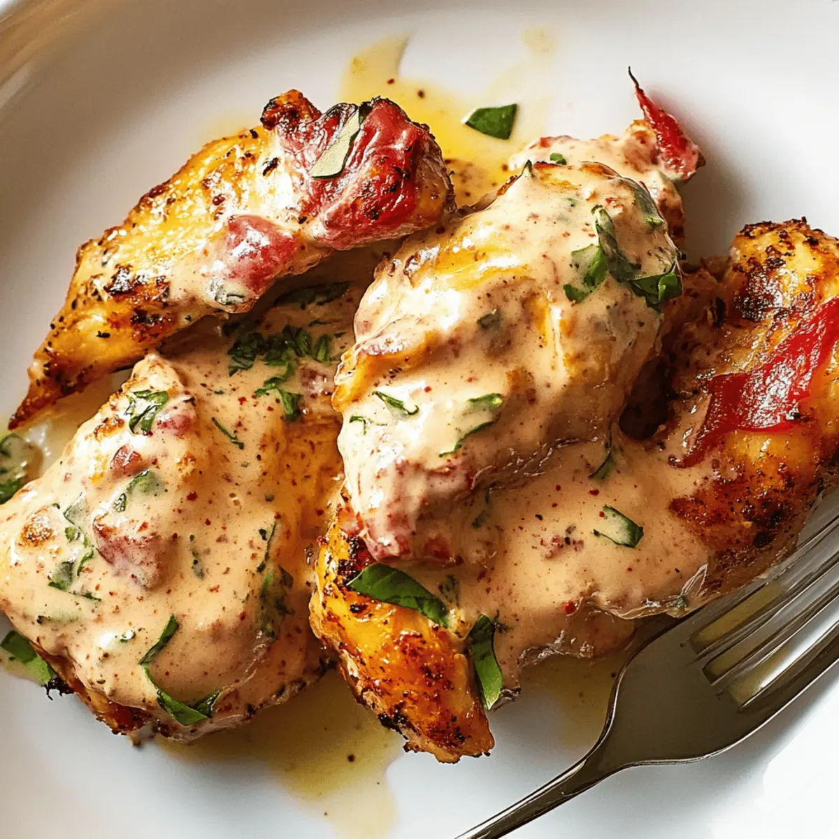 Dump & Go Marry Me Chicken in Creamy Sun-Dried Tomato Sauce