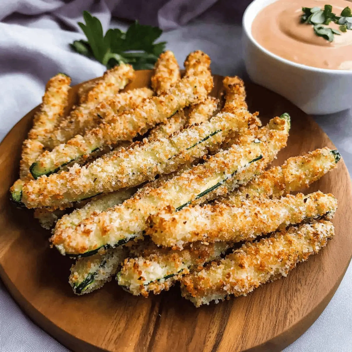 Crispy Parmesan Zucchini Fries Recipe for Easy Oven Baking