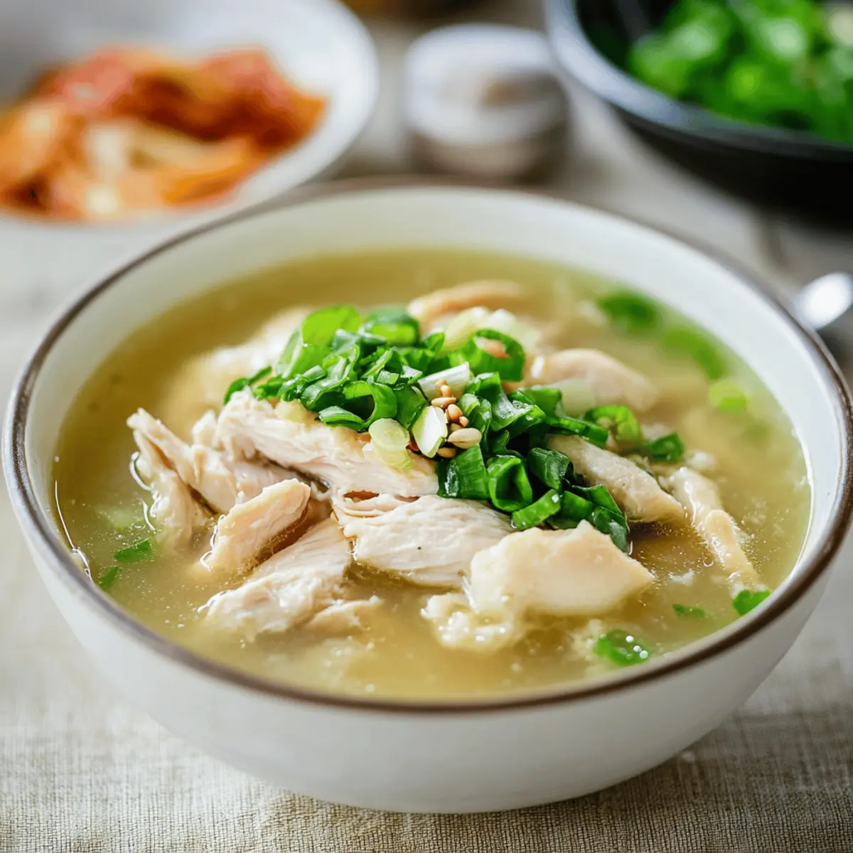 Cozy Up with Dak Gomtang: This Korean-Inspired Chicken Soup