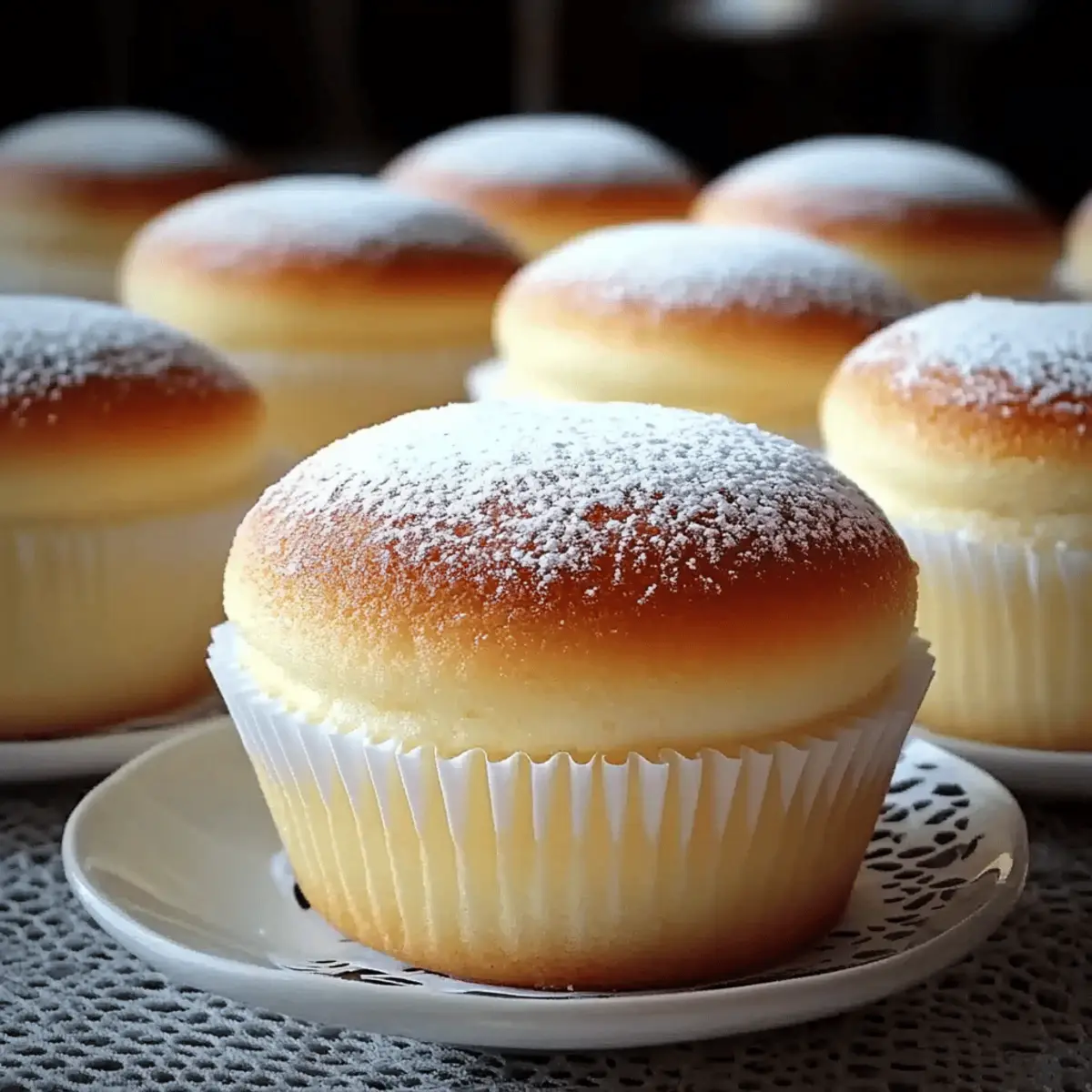 Fluffy Japanese Cotton Cheesecake Cupcakes Recipe for Blissful Indulgence