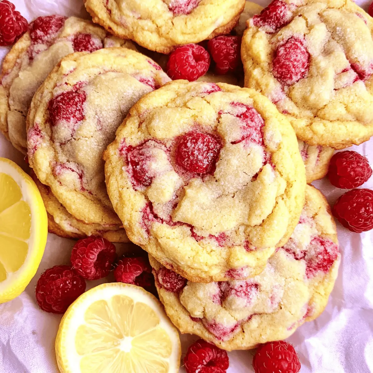 Delicious Lemon Raspberry Cookies Recipe Perfect for Spring