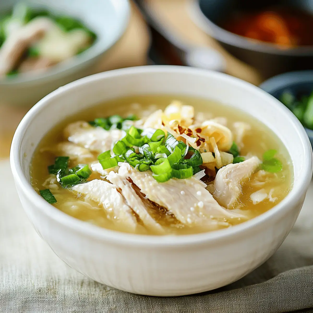 Cozy Up with Dak Gomtang: This Korean-Inspired Chicken Soup