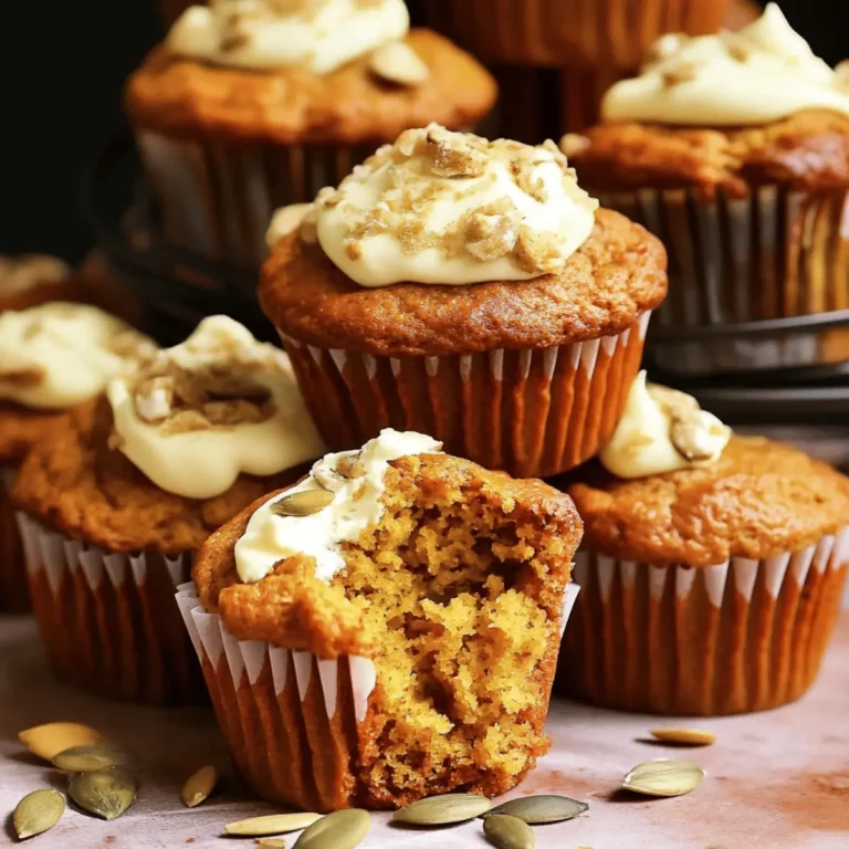 Pumpkin Cream Cheese Muffins