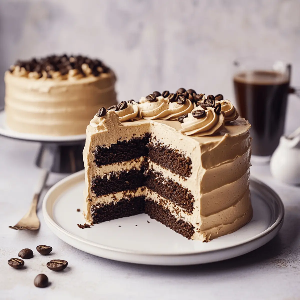 Indulge in Chocolate and Espresso Cream Cake for Ultimate Decadence