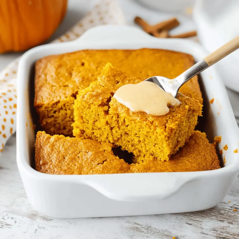 Pumpkin Cornbread with Cinnamon Honey Butter