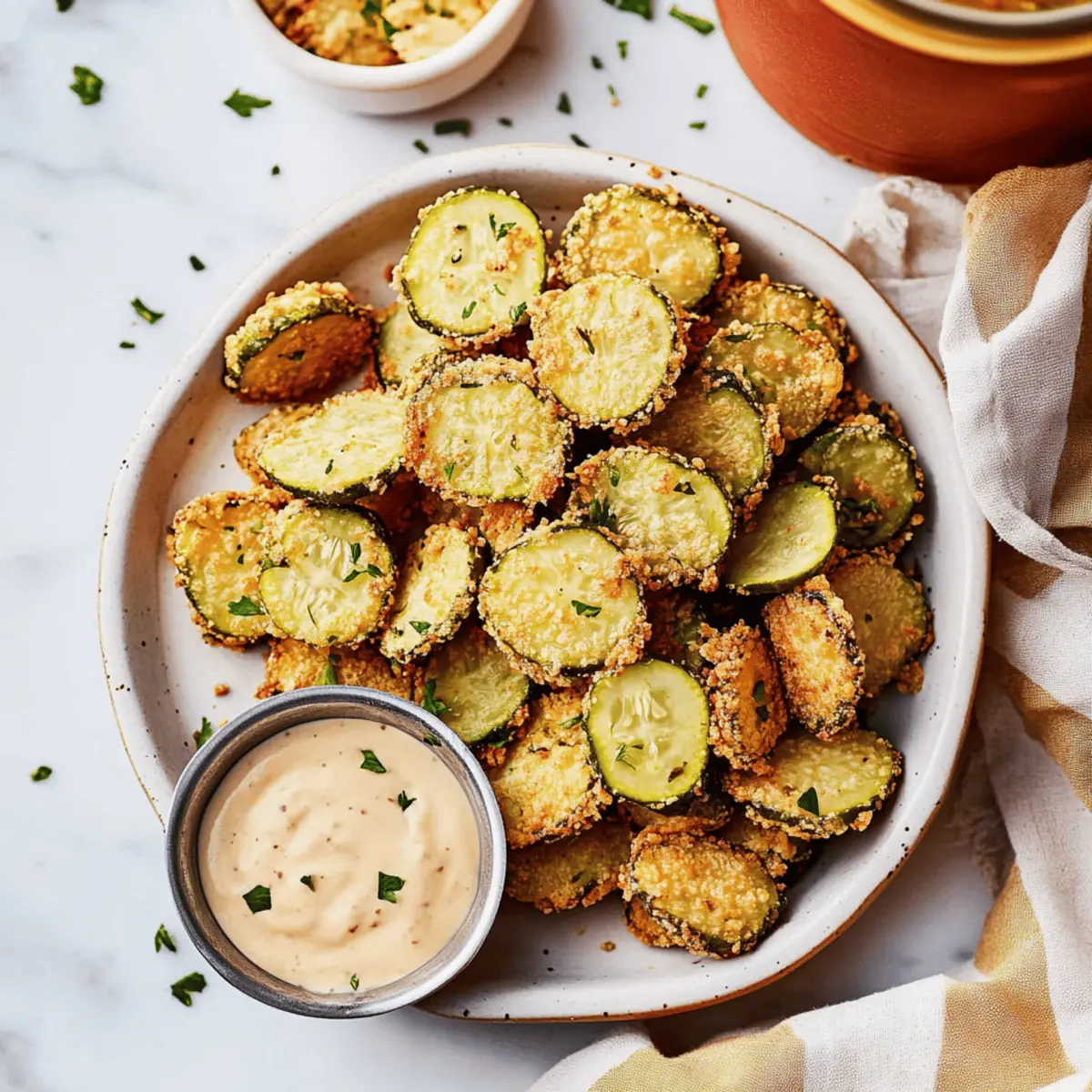 Easy Air Fryer Fried Pickles Recipe for a Crispy Snack Delight