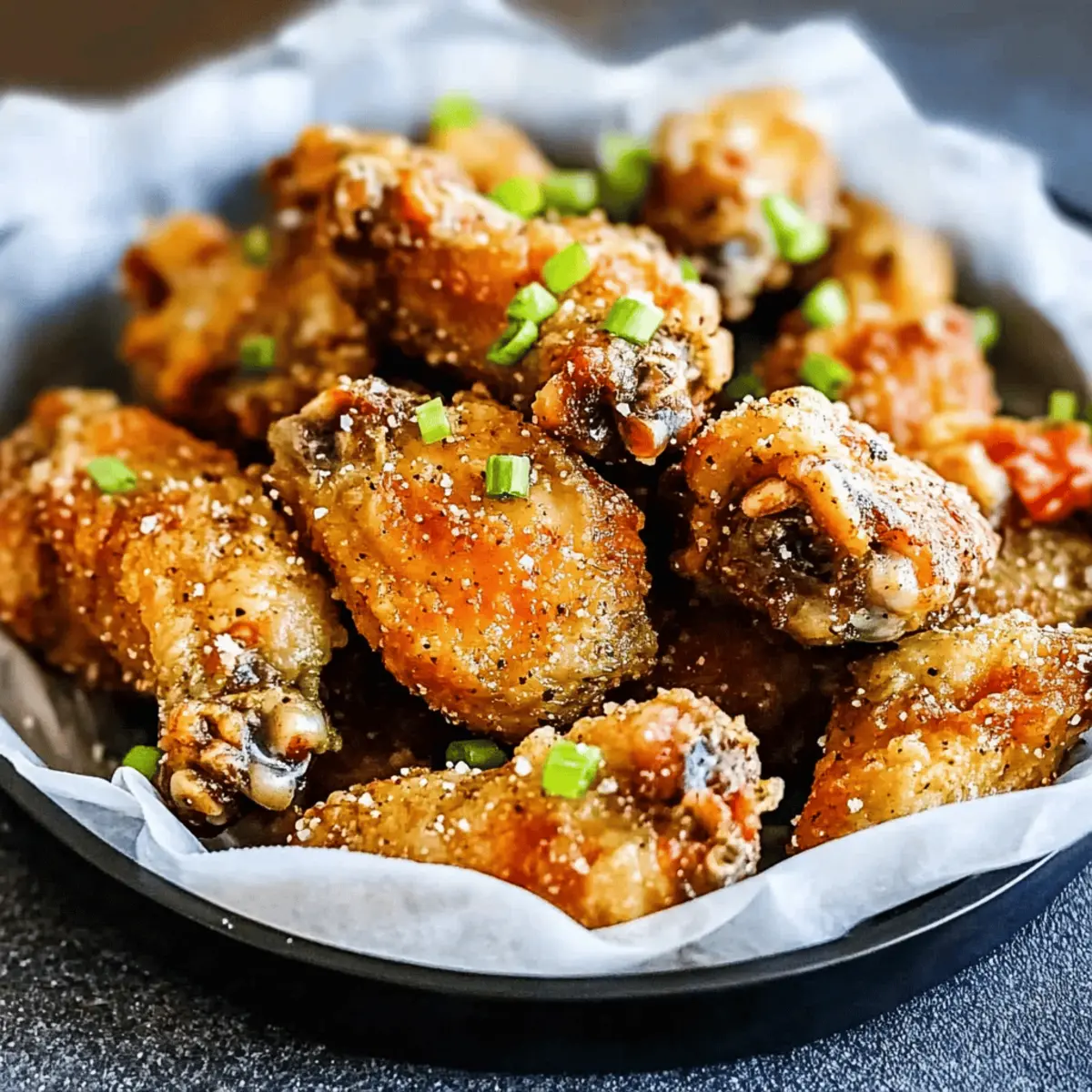 Delicious Chinese Salt and Pepper Chicken Wings Recipe to Try