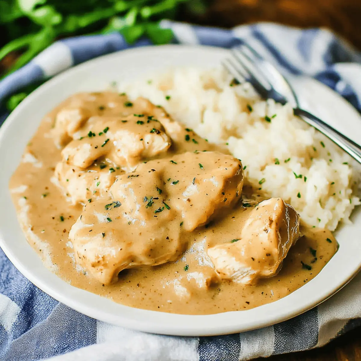 Delicious Chicken and Gravy Stovetop Recipe Ready in 25 Minutes