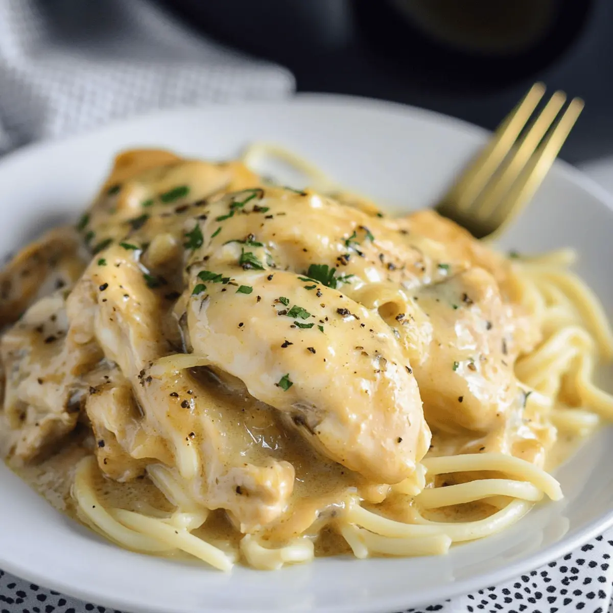 Easy Crock Pot Angel Chicken Recipe Over Angel Hair Pasta