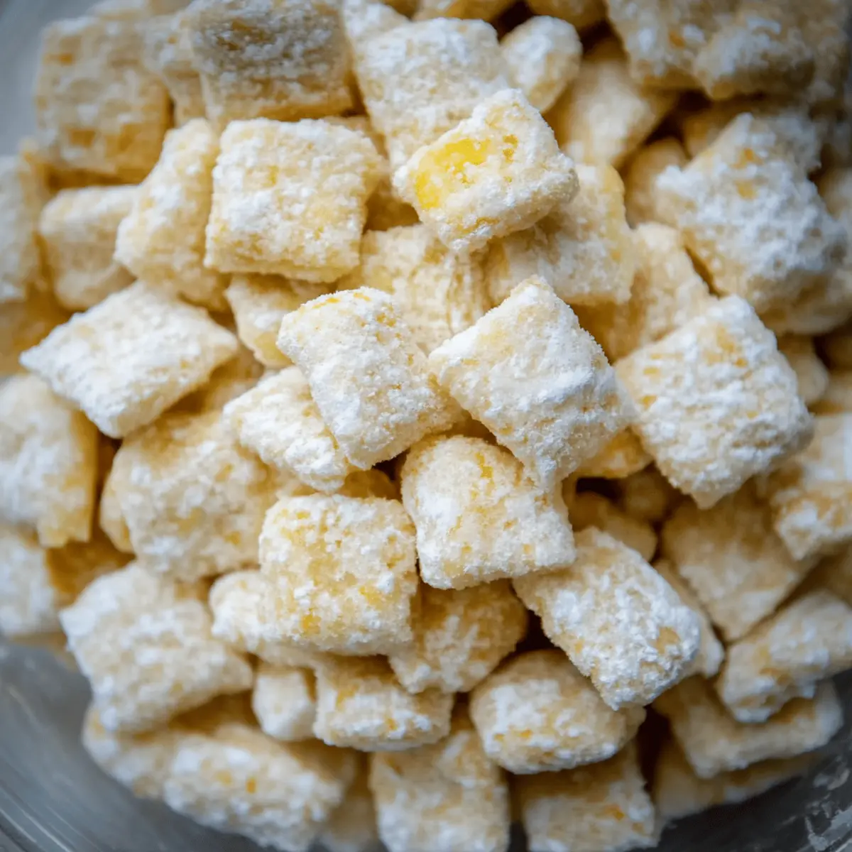 Zesty Lemonade Puppy Chow Snack Recipe for Refreshing Treats