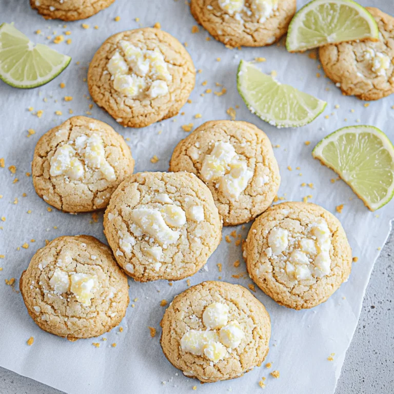 Key Lime Pie Cookies