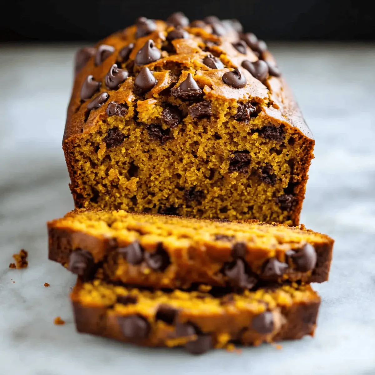 Chocolate Chip Pumpkin Bread