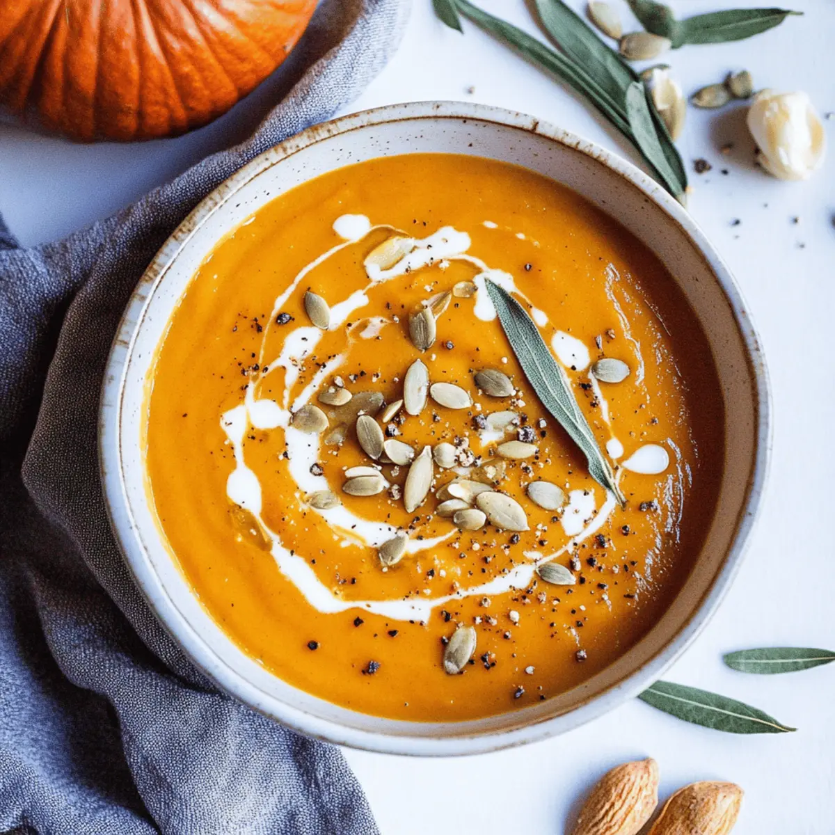 Anti-Inflammatory Pumpkin & Sweet Potato Soup Recipe in 30 Minutes