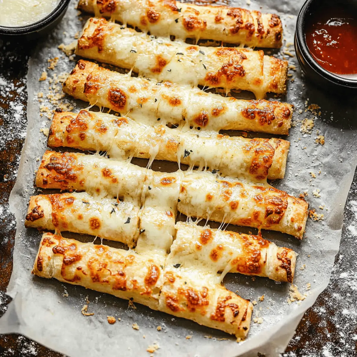 Ultimate Cheesy Garlic Breadsticks Recipe You Can Make at Home
