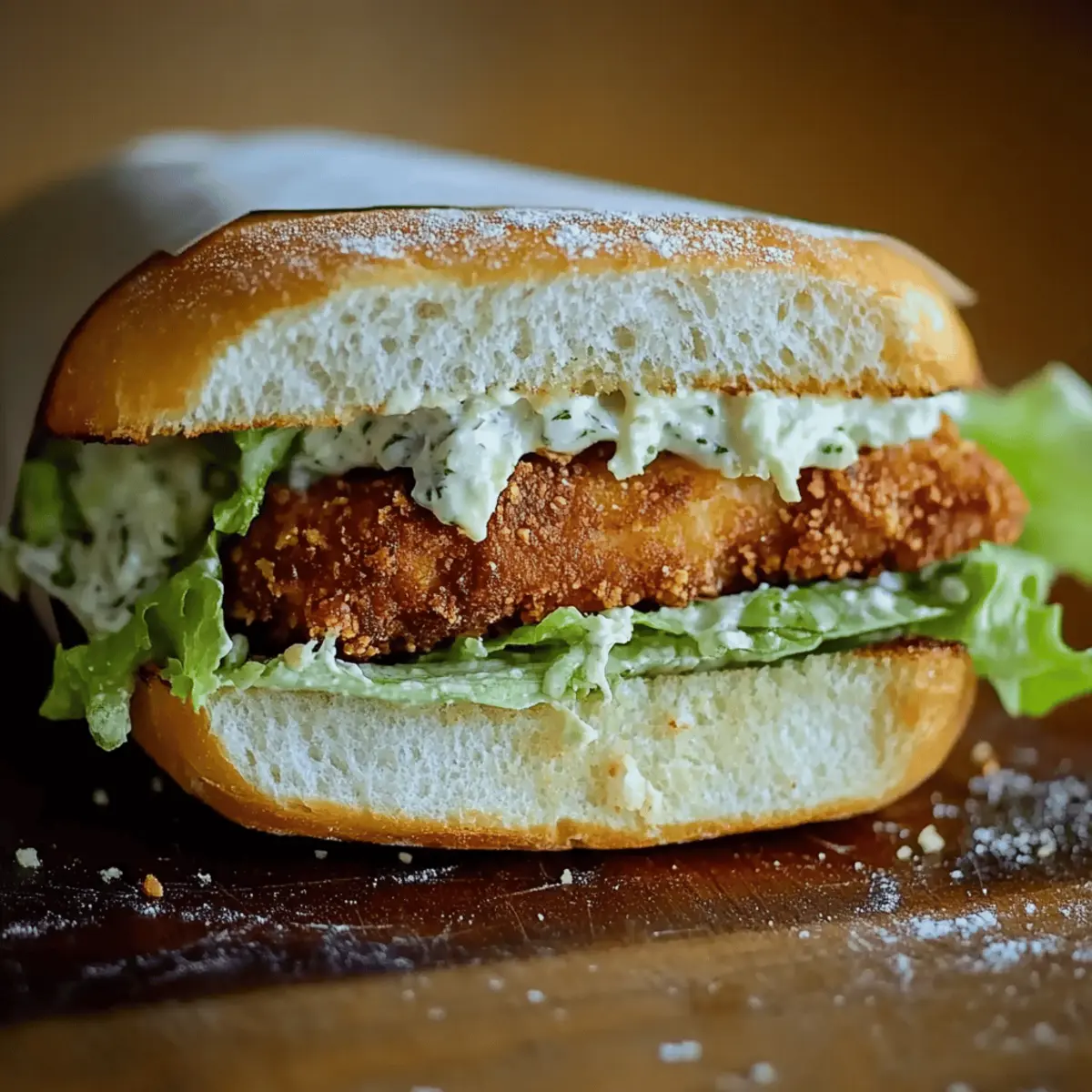 Crispy Chicken Caesar Sandwich Recipe for a Quick and Tasty Meal