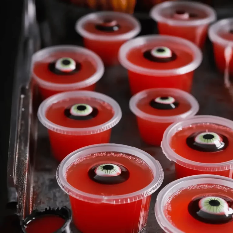 Halloween Eyeball Jello Shots