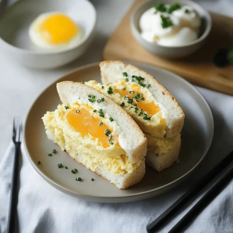 Japanese Tamago Sando