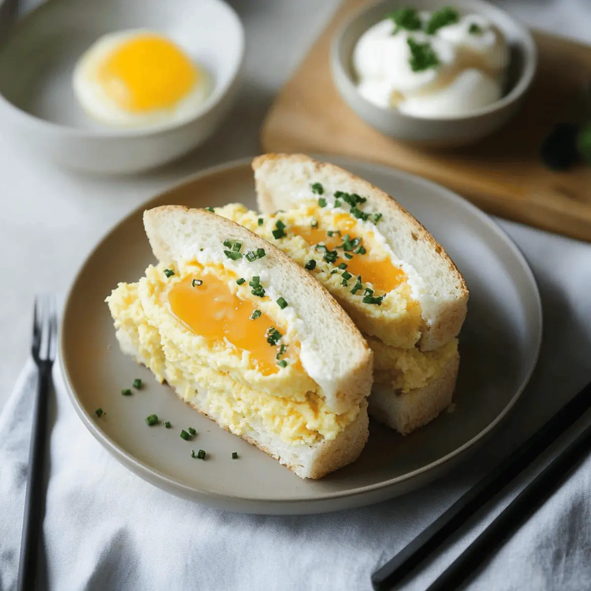 Japanese Tamago Sando