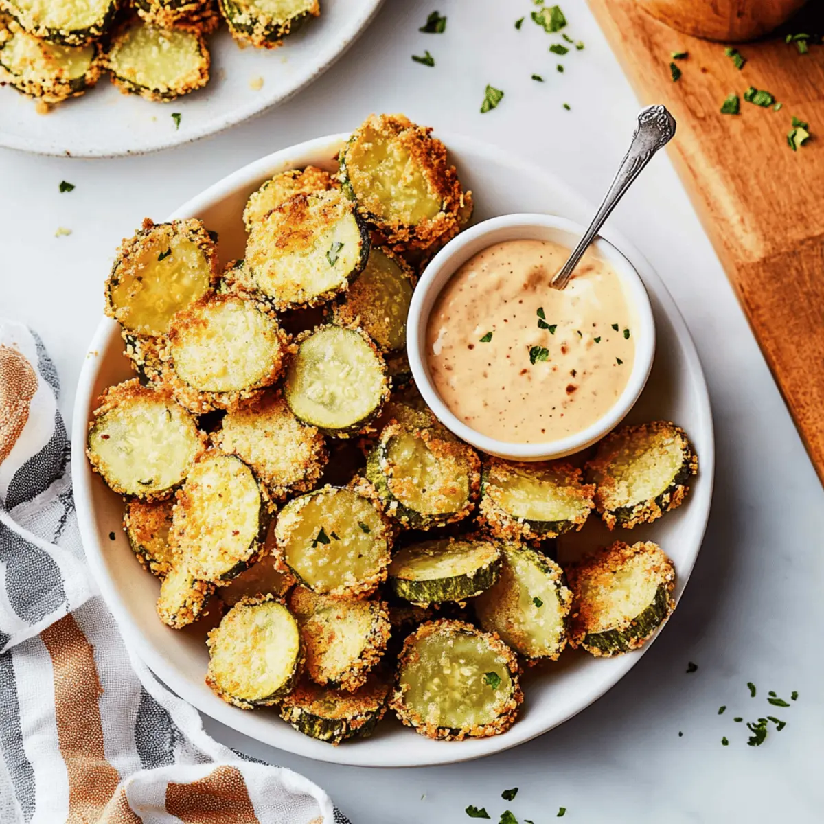 Easy Air Fryer Fried Pickles Recipe for a Crispy Snack Delight
