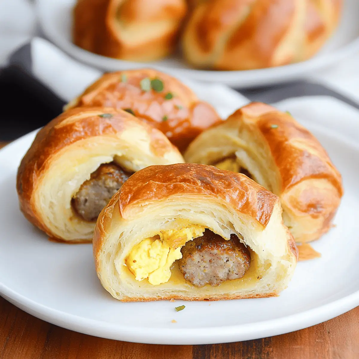 Quick & Delicious Sausage Egg Breakfast Rolls Ready in 30 Minutes