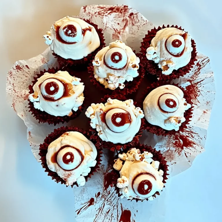 Halloween Bloody Red Velvet Popcorn