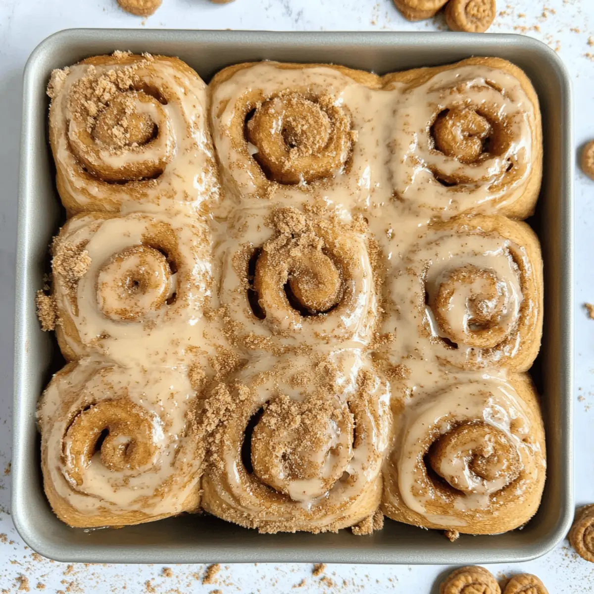 Irresistible Biscoff Cookie Butter Cinnamon Rolls Recipe