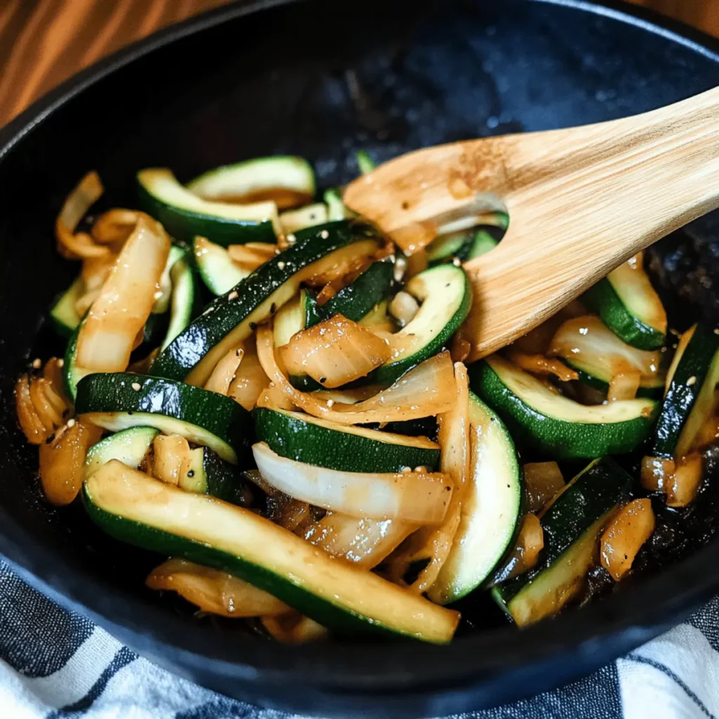 Japanese Steakhouse Hibachi Zucchini