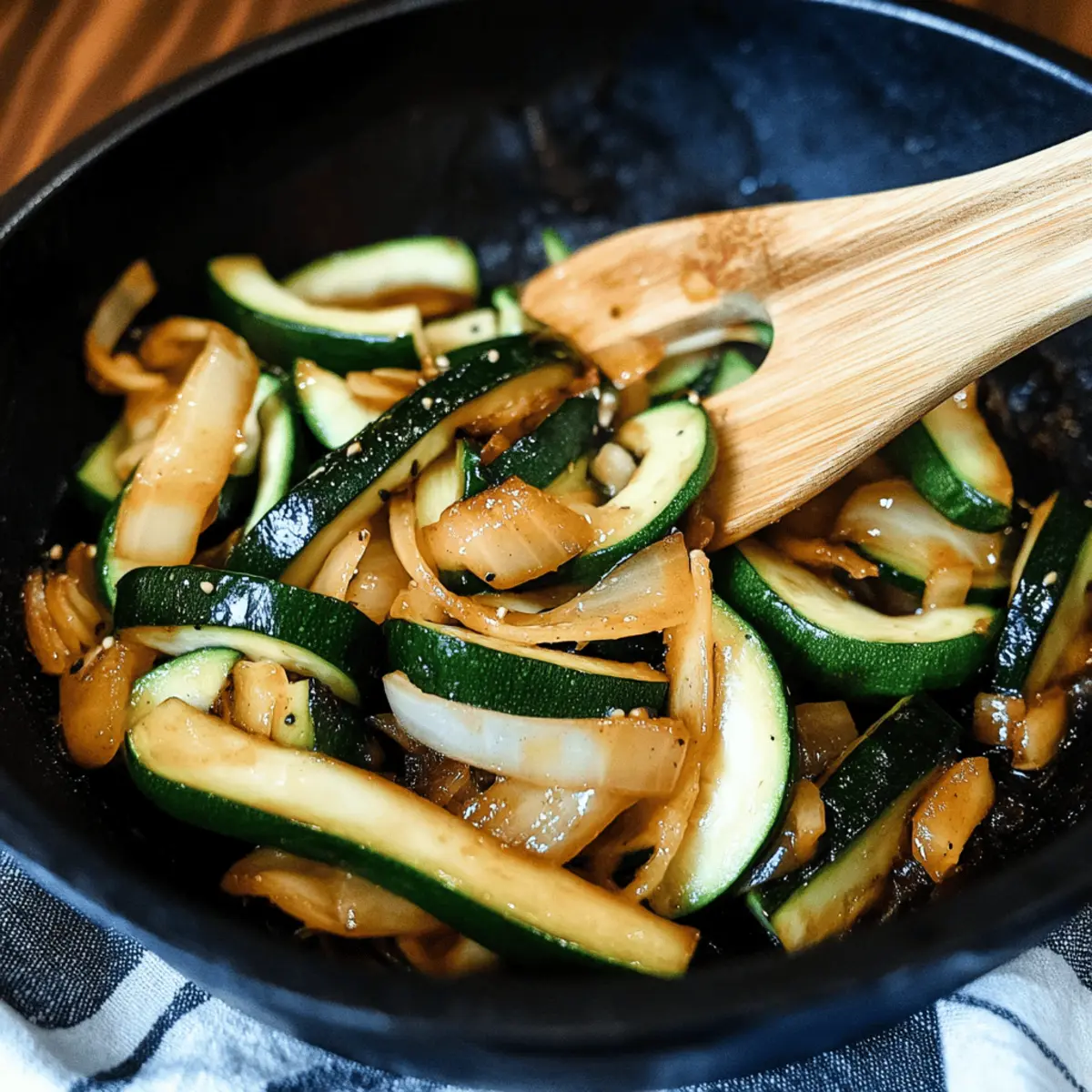 Japanese Steakhouse Hibachi Zucchini