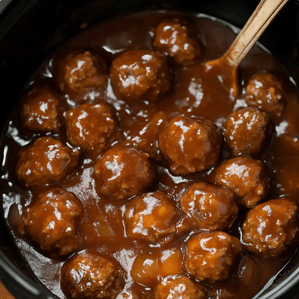 Delicious Slow Cooker Salisbury Steak Meatballs Recipe to Try