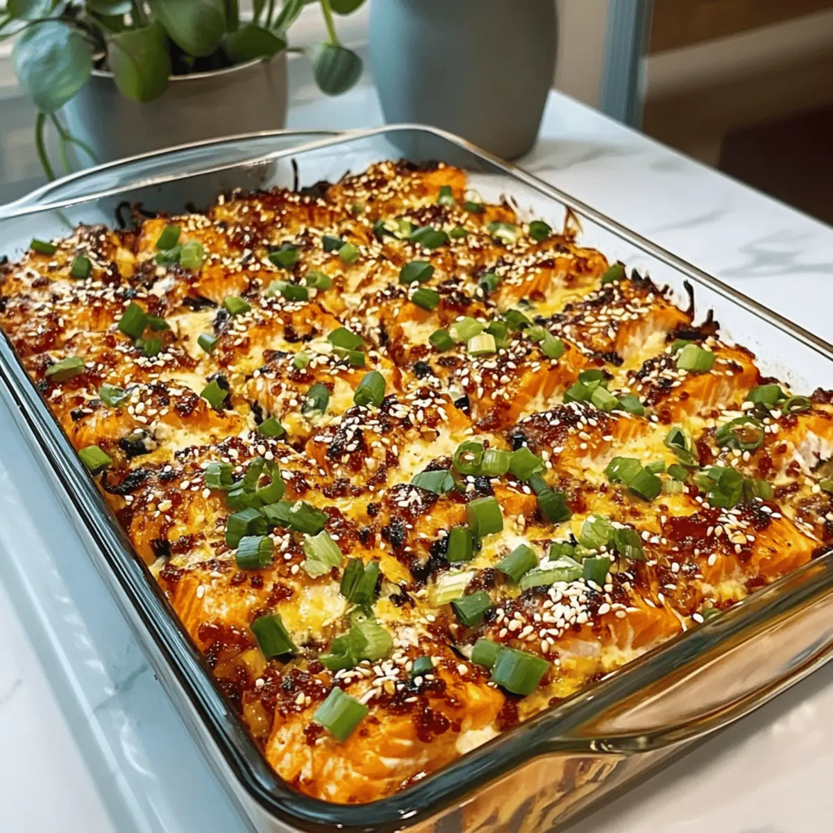 Delicious Spicy Salmon Sushi Bake Recipe You Can Make at Home