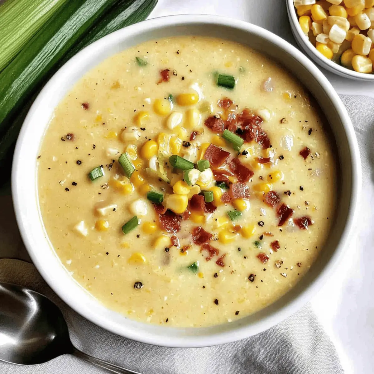 Creamy Zucchini Corn Chowder Recipe for a Cozy Meal