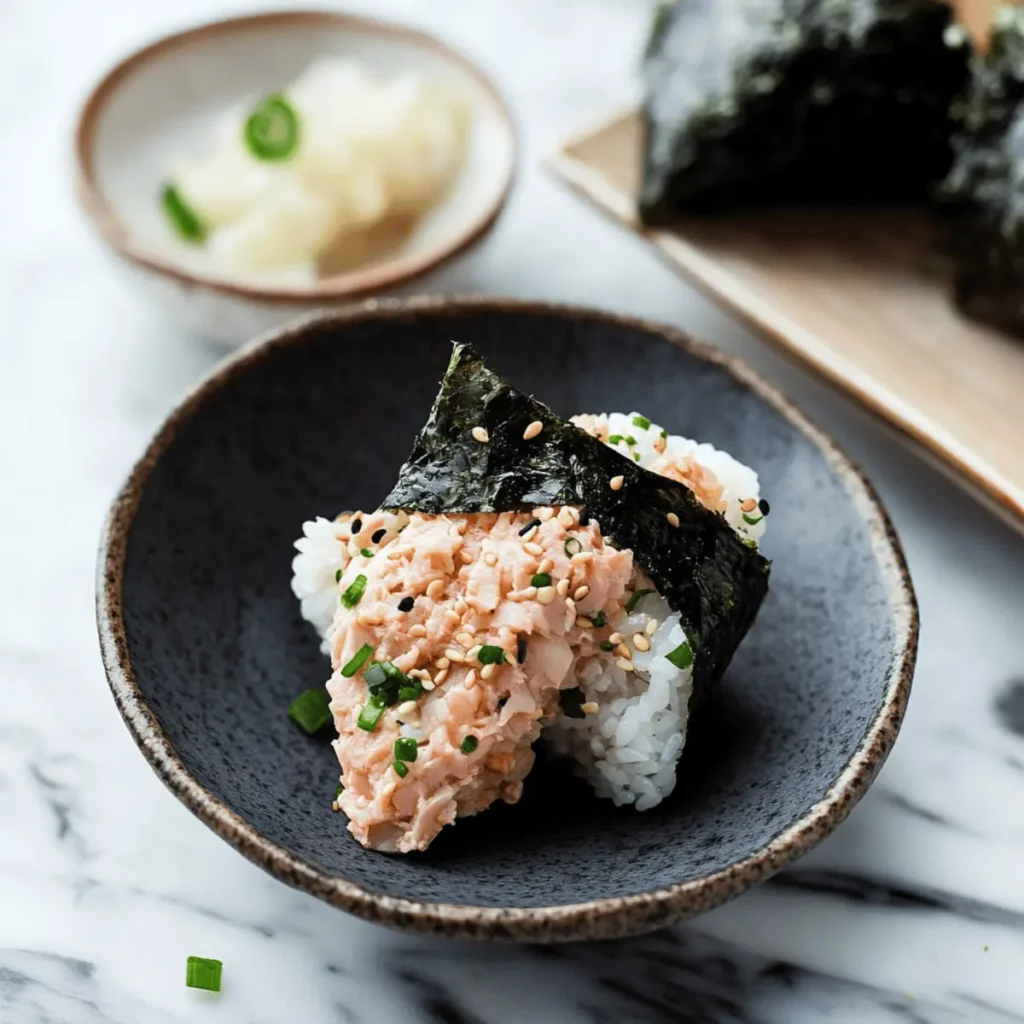 Easy Japanese Tuna Onigiri
