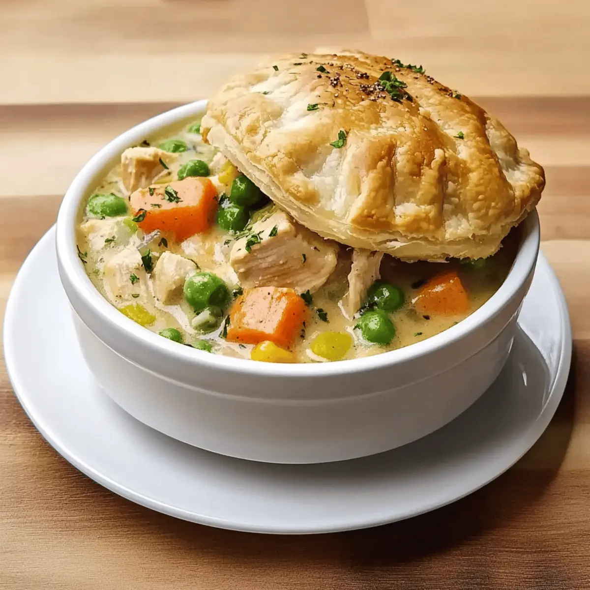Slow Cooker Chicken Pot Pie