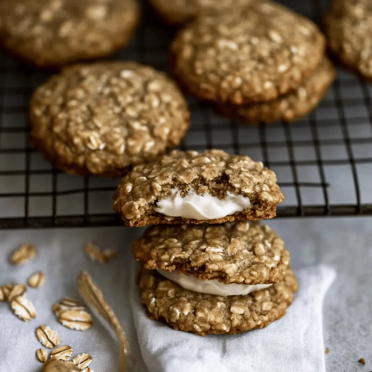 Chewy Brown Butter Chai Oatmeal Cookies with Maple Glaze Recipe