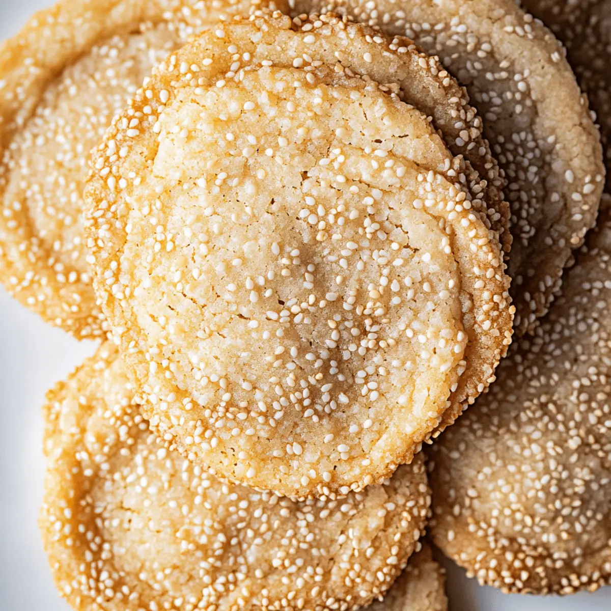 Buttery Honey Sesame Cookies Recipe for Chewy Delight