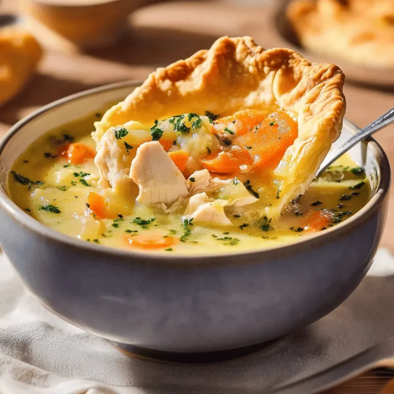 Chicken Pot Pie Soup Recipe