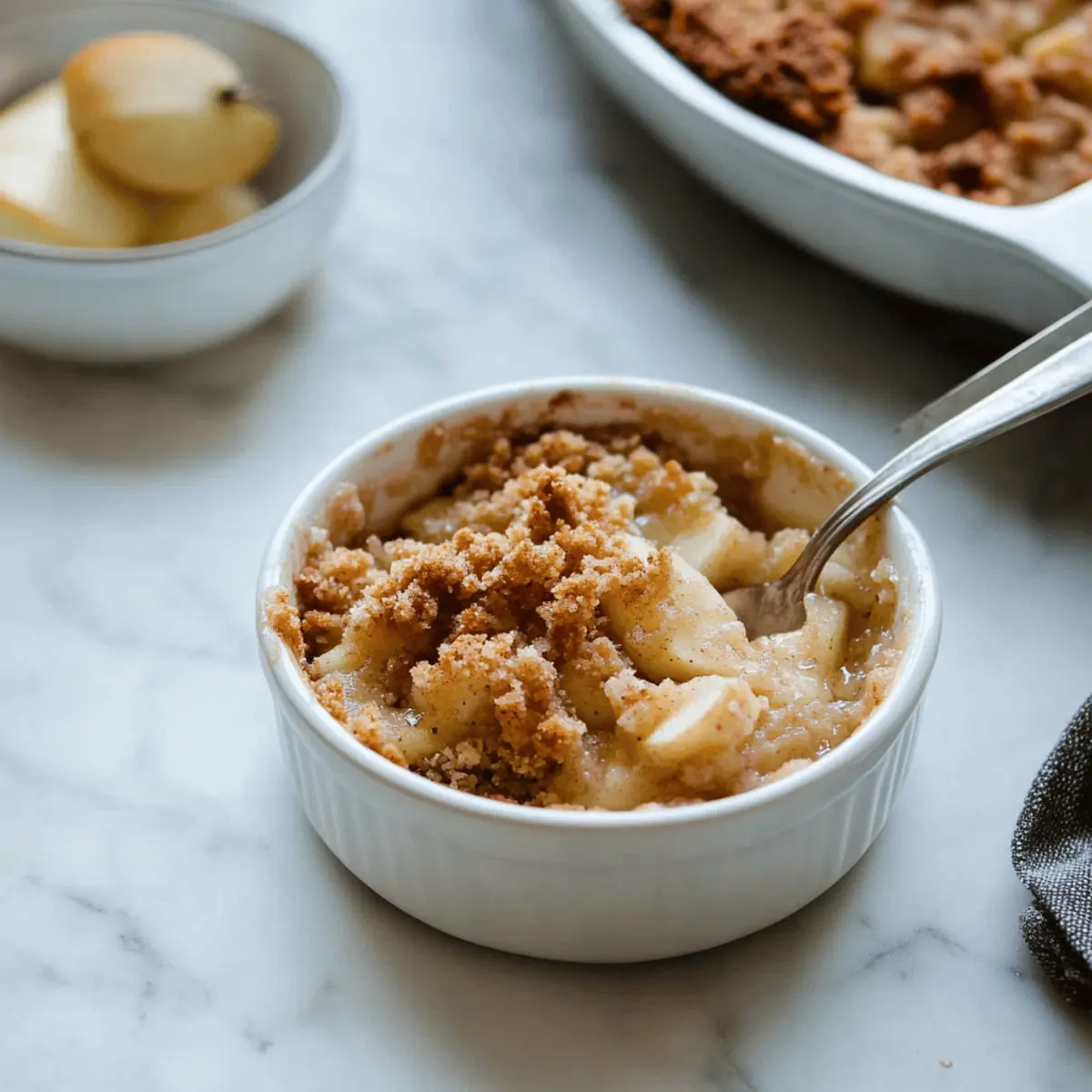 Easy Single Serving Apple Crumble Recipe for Cozy Desserts