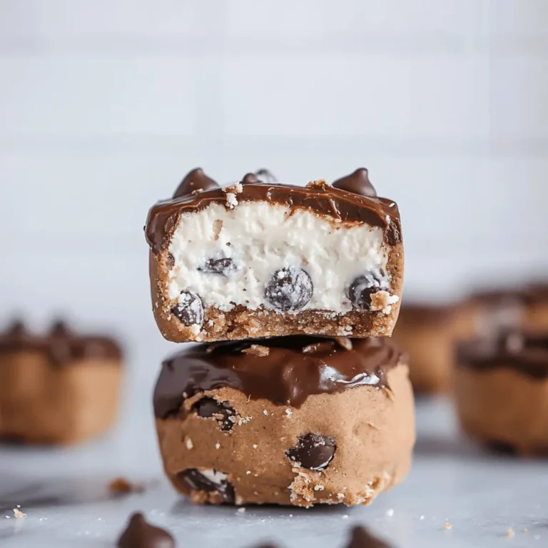 Healthy No Bake Cookie Dough Bars