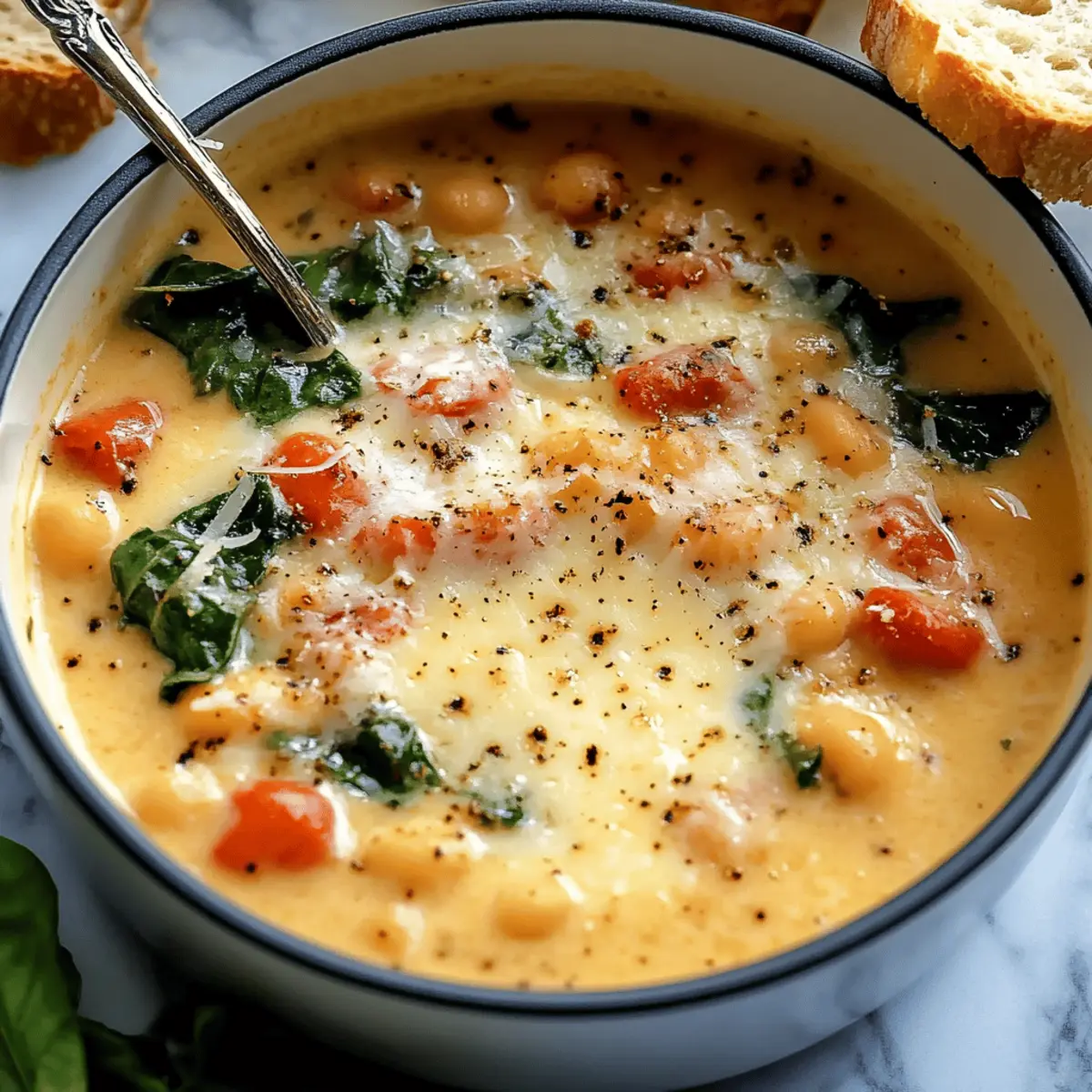 Delicious Tuscan Parmesan Cream Soup Recipe for Cozy Nights