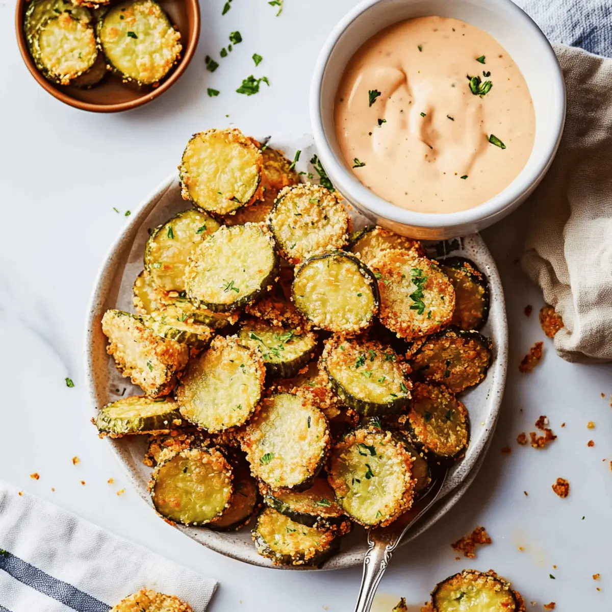 Easy Air Fryer Fried Pickles Recipe For Perfect Crispy Bites