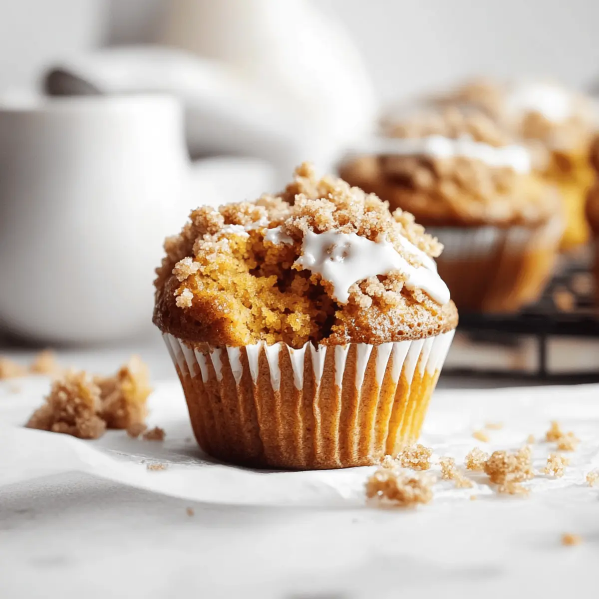 Pumpkin Streusel Muffins