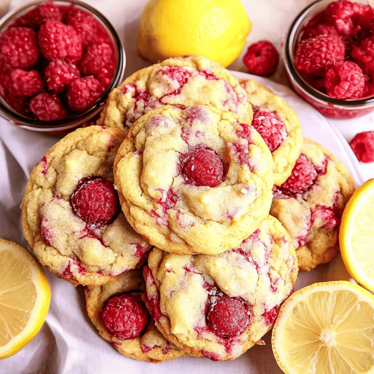 Delicious Lemon Raspberry Cookies Recipe Perfect for Spring