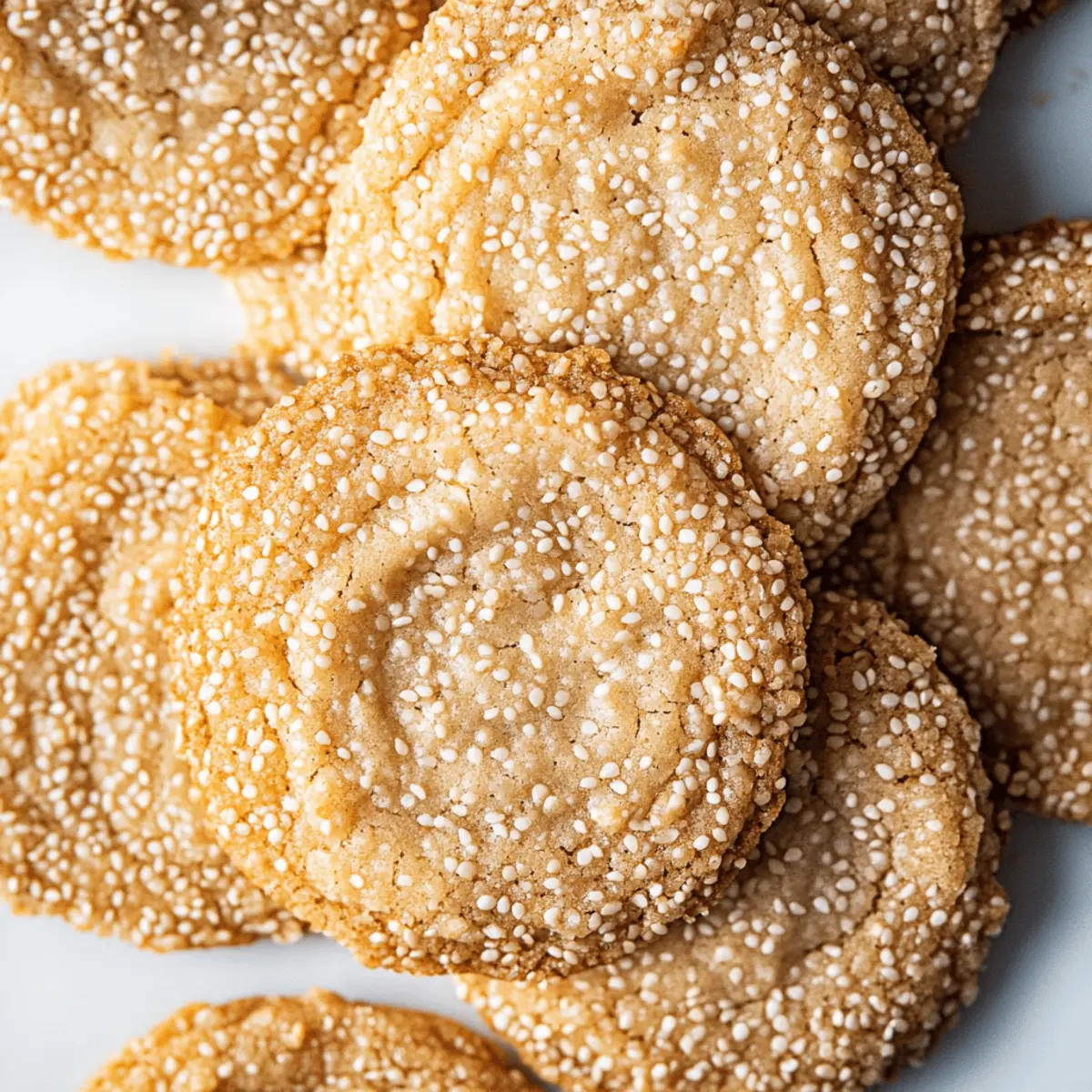Buttery Honey Sesame Cookies Recipe for Chewy Delight