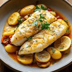 Irresistible Lemon Garlic Butter Cod Recipe